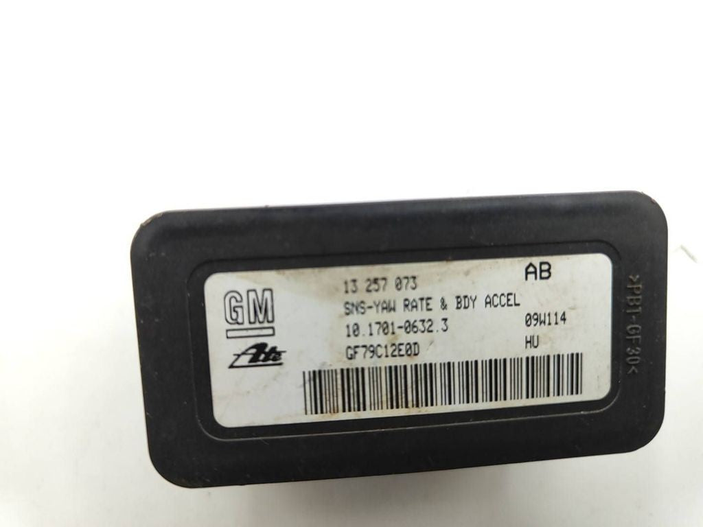 Opel Astra H 2006 ESP acceleration yaw rate sensor 13257073 
