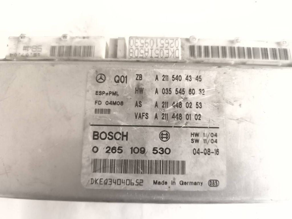 Mercedes-Benz E W211 2007 ESP control module A2115404345 