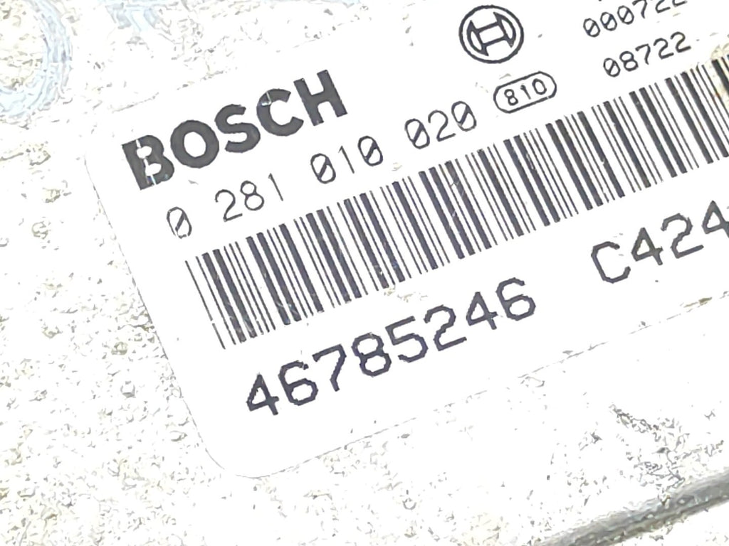 Alfa Romeo 156 1.9JTD 2001 Engine Control Module ECU 46785246 0281010022