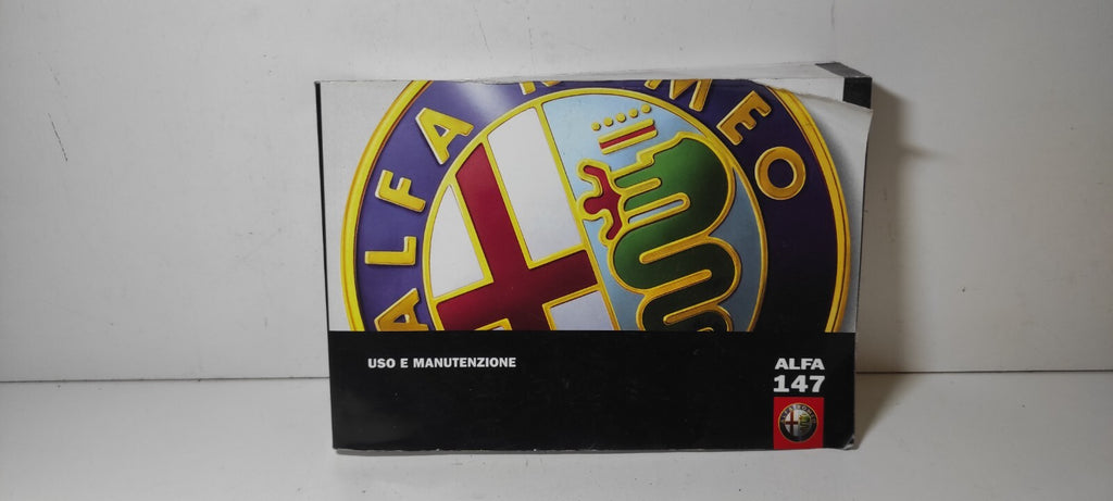Alfa Romeo 147 2003 Service User Manual Book / Handbook ITALIANO