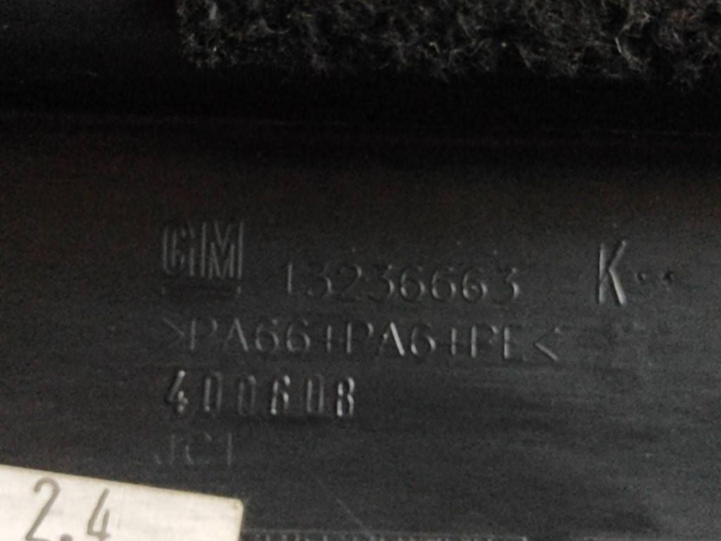 Opel Astra H 2005 Diesel speedometer instrument cluster 13267520 