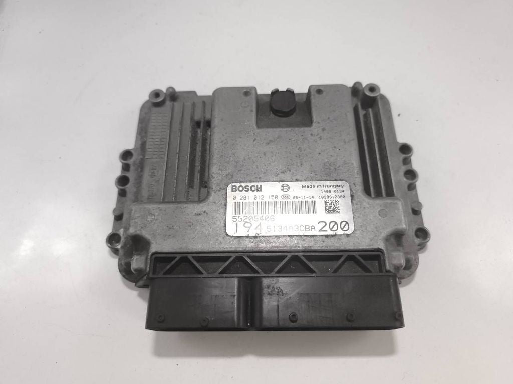 Fiat Croma 2.4JTD 147kW 2007 Diesel 0281012150 Engine control unit module ECU 