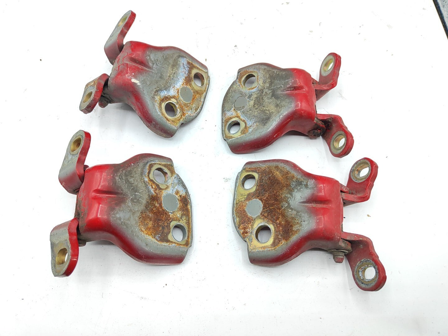 Rover 25 200 RF Hatchback 2/3D Front left/ right door hinge set RED