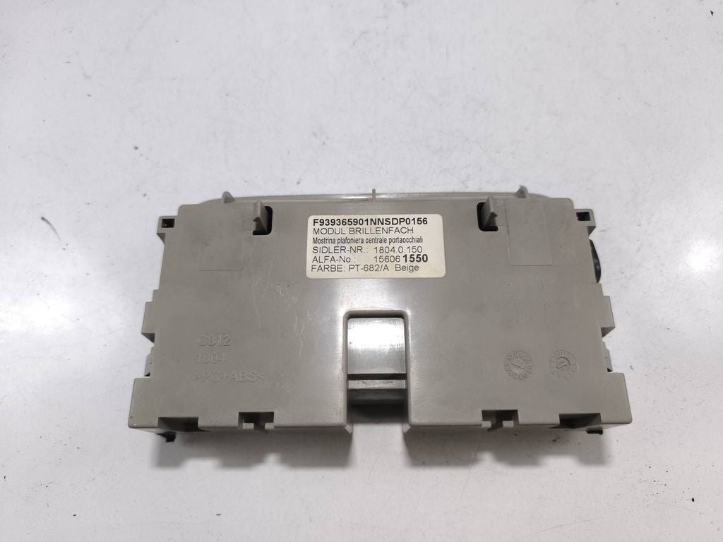 Alfa Romeo 159 2007 sunglasses storage box F939365901 