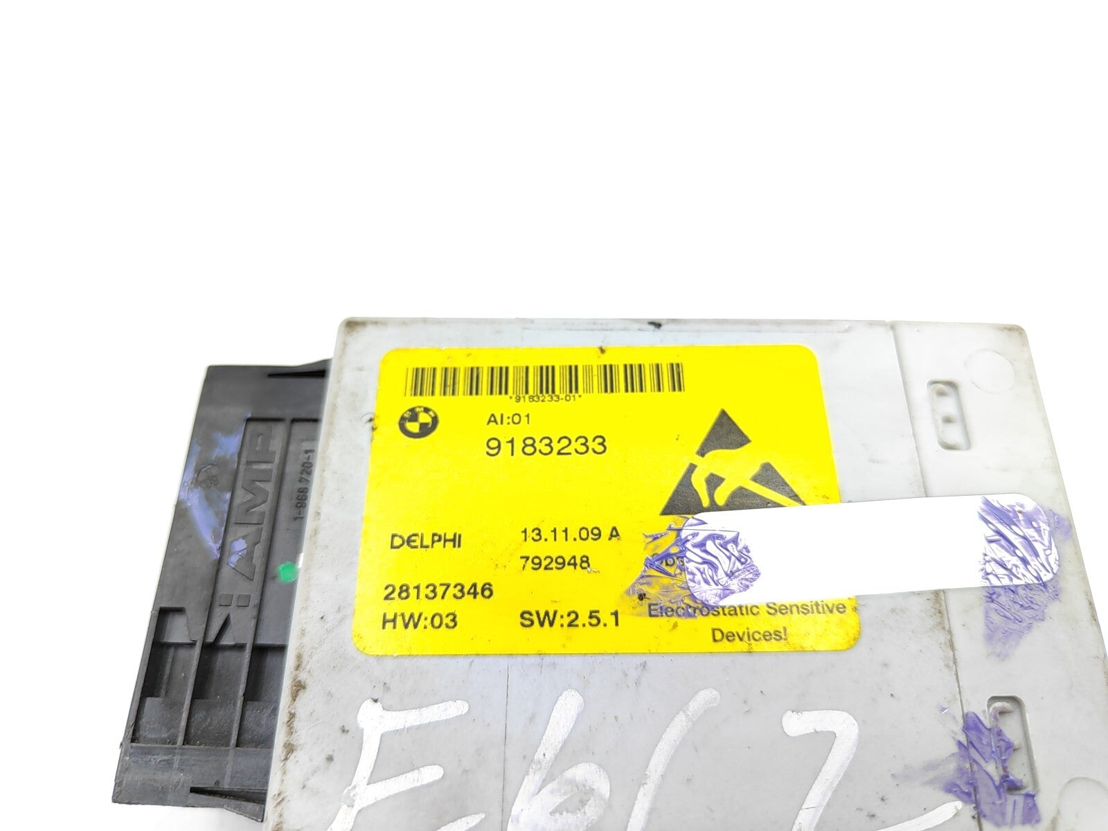 BMW 5 SERIES E60 E61 2004 Body Control Unit Module Box 9183233