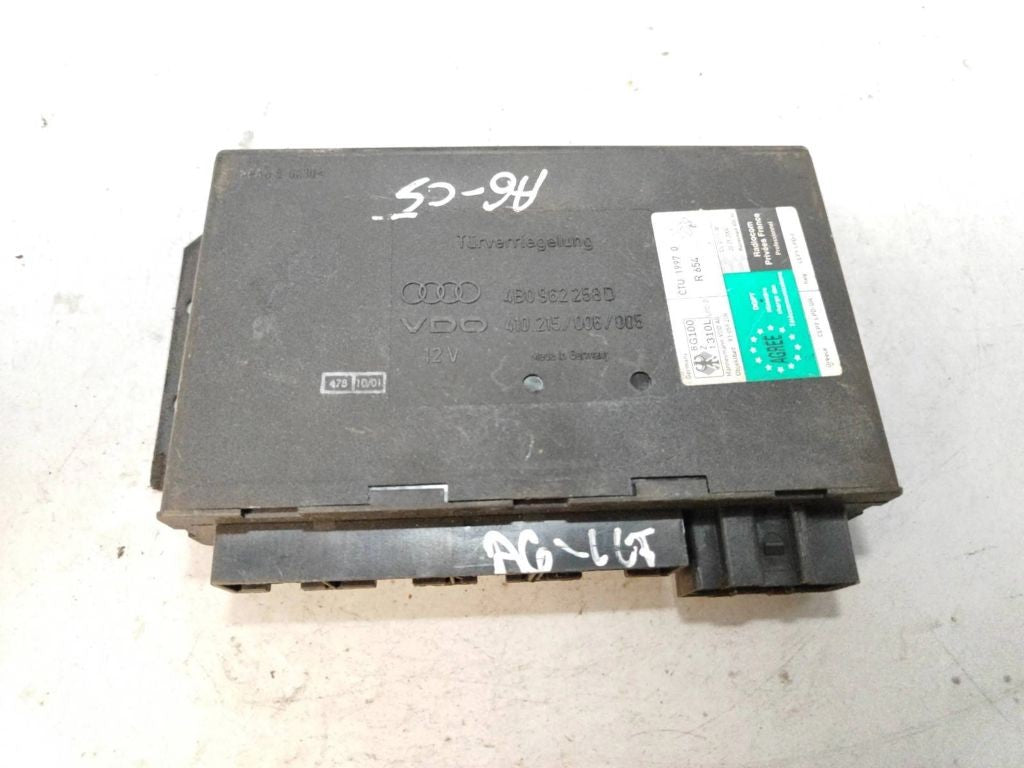 Audi A6 C5 1999 Comfort convenience body module 4B0962258D 
