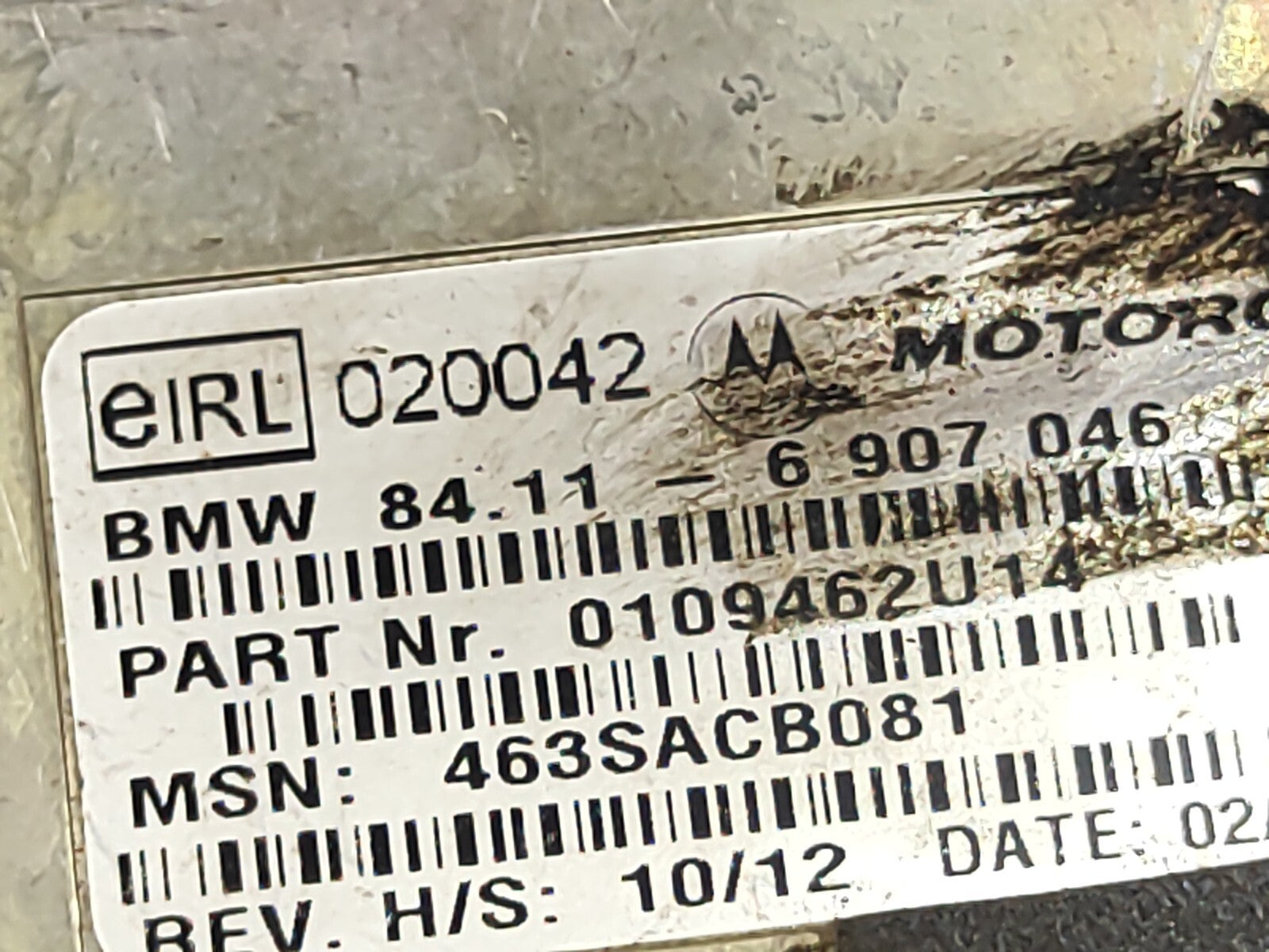 BMW 5 SERIES E39 ANTENNA RADIO PHONE SIGNAL AMPLIFIER 6907046