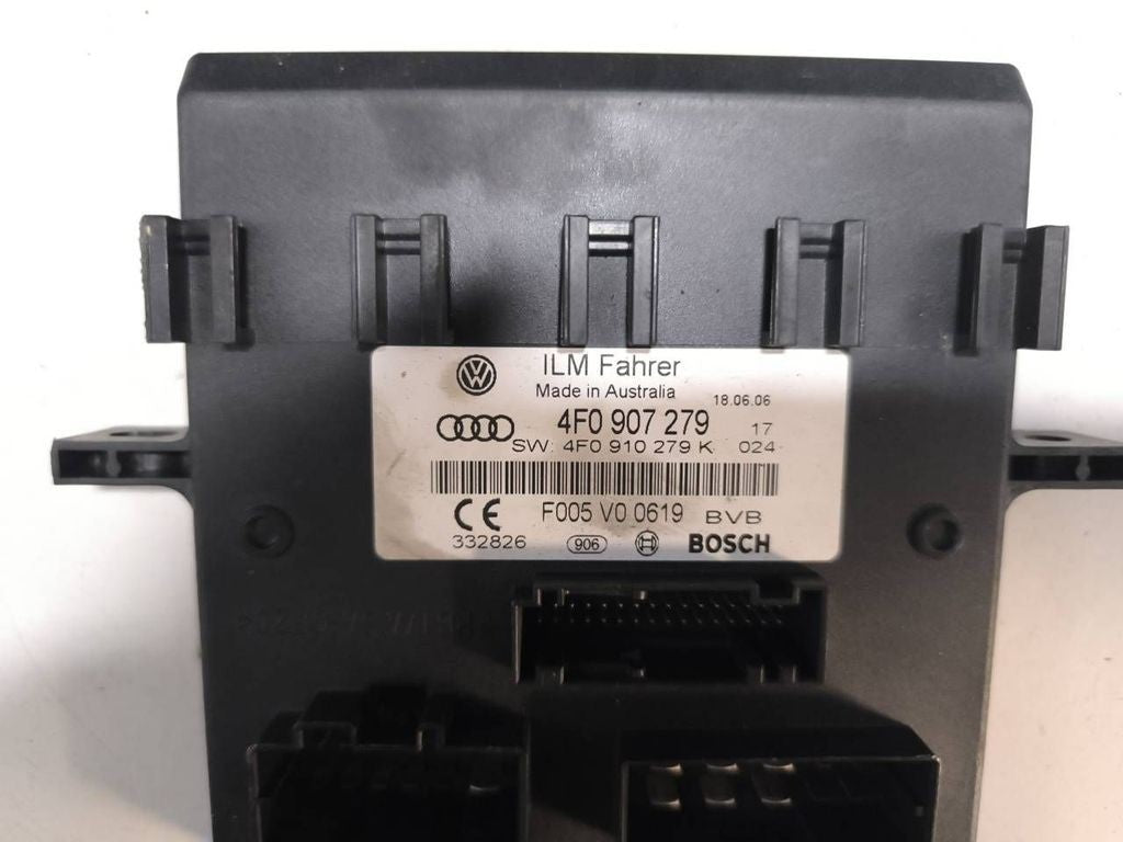 Audi A6 S6 C6 4F 2006 Comfort convenience body module 4F0907279 