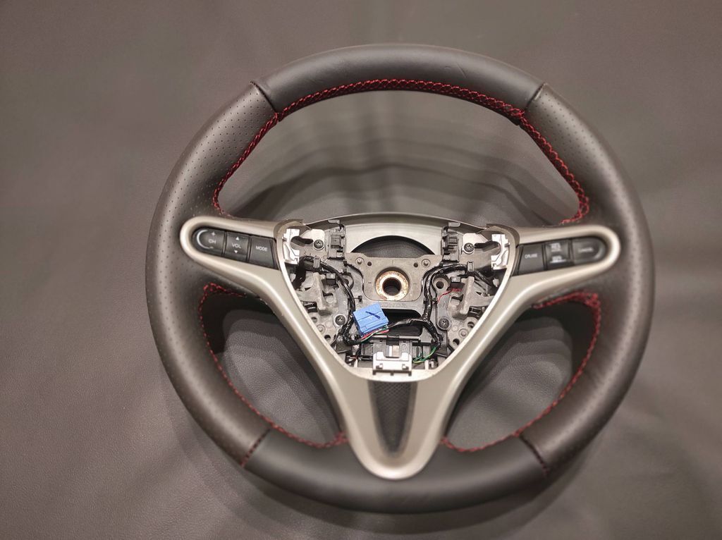 Honda Civic 8 FN 2007 Steering wheel / NEW LEATHER
