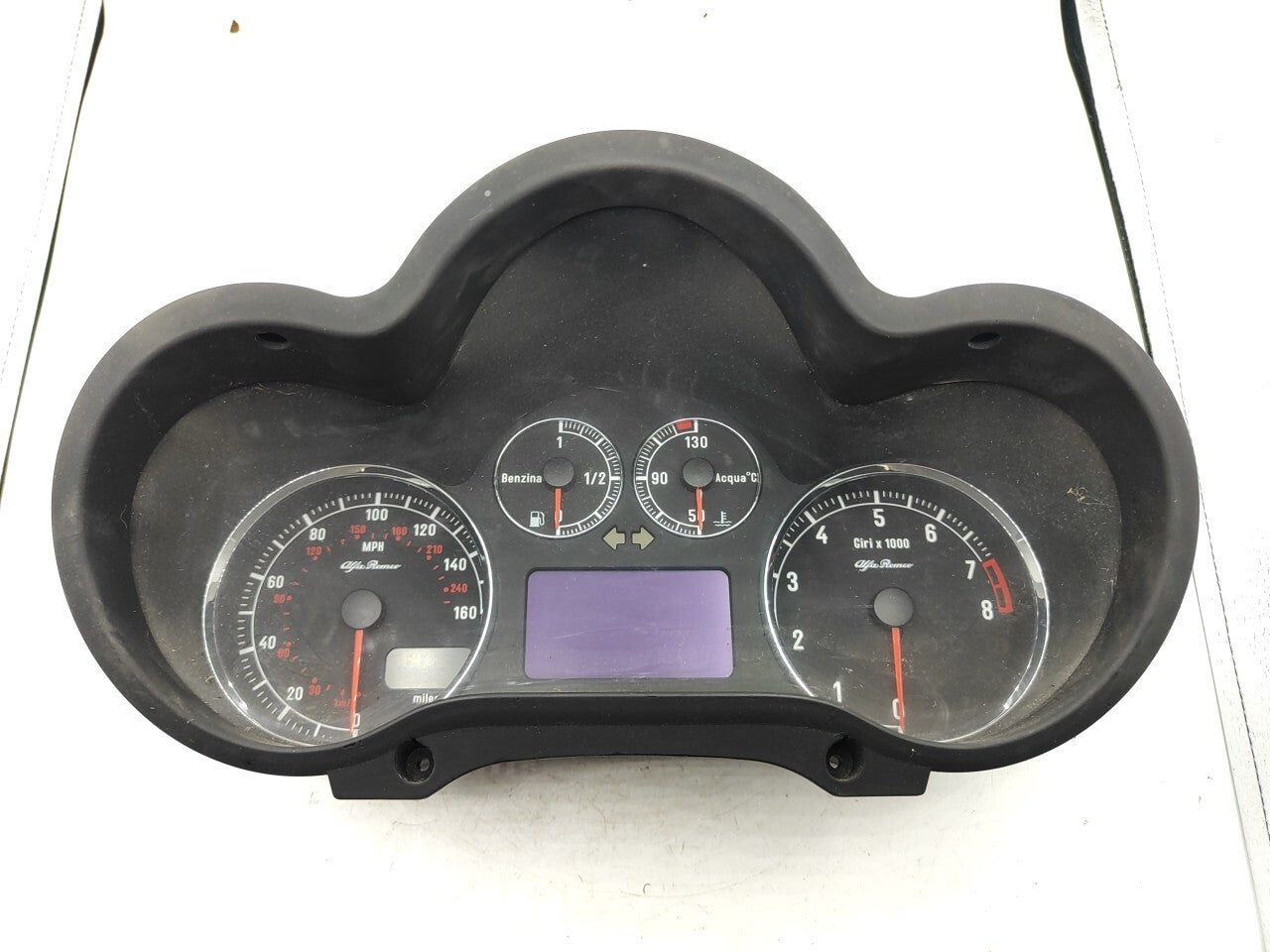 Alfa Romeo 147 Petrol 2006 RHD Speedometer Cluster 156056619