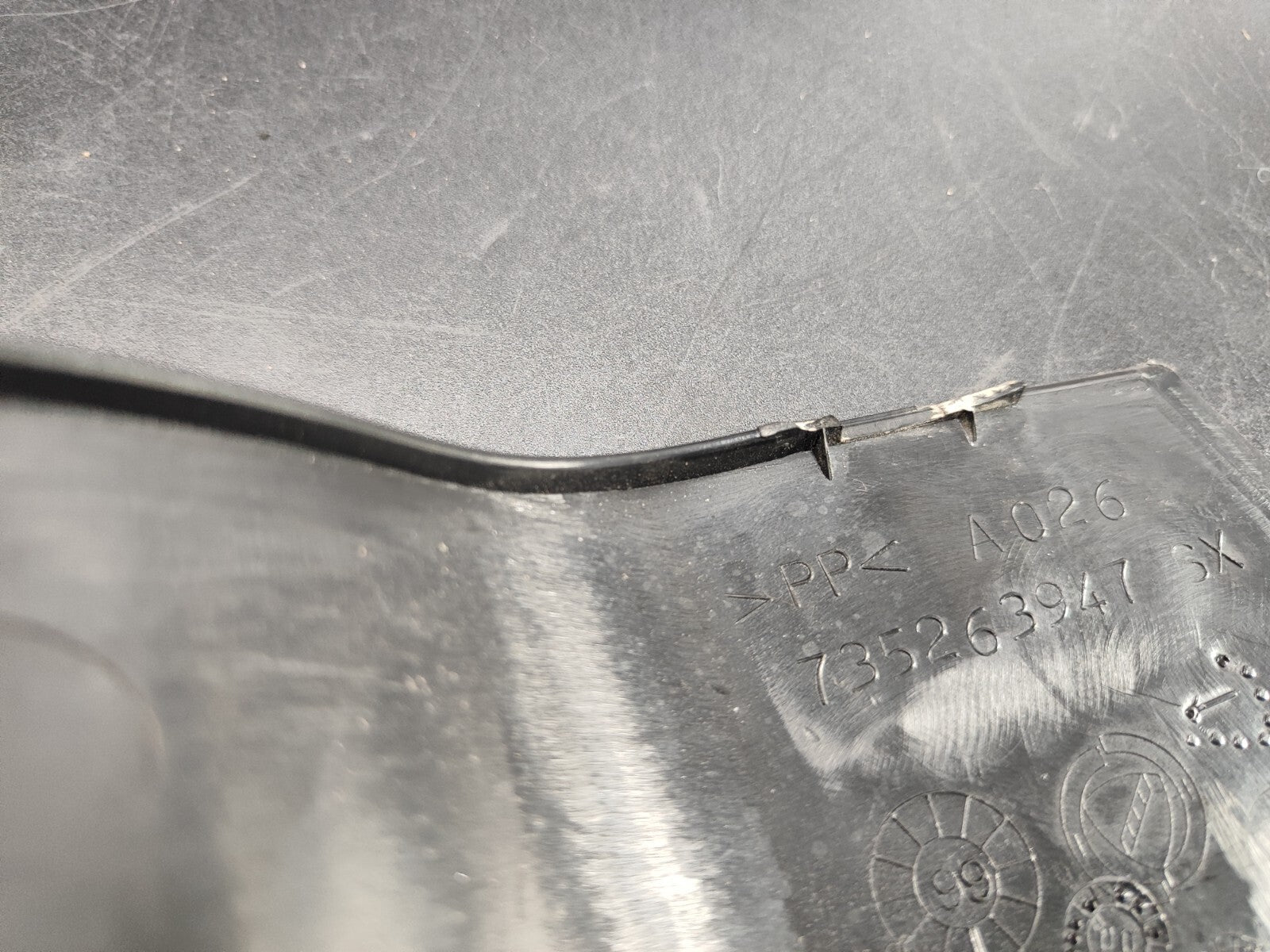 Alfa Romeo 147 1.9JTD 4/5D 2004 Rear Left Door Step Still Trim CHROME 735263947