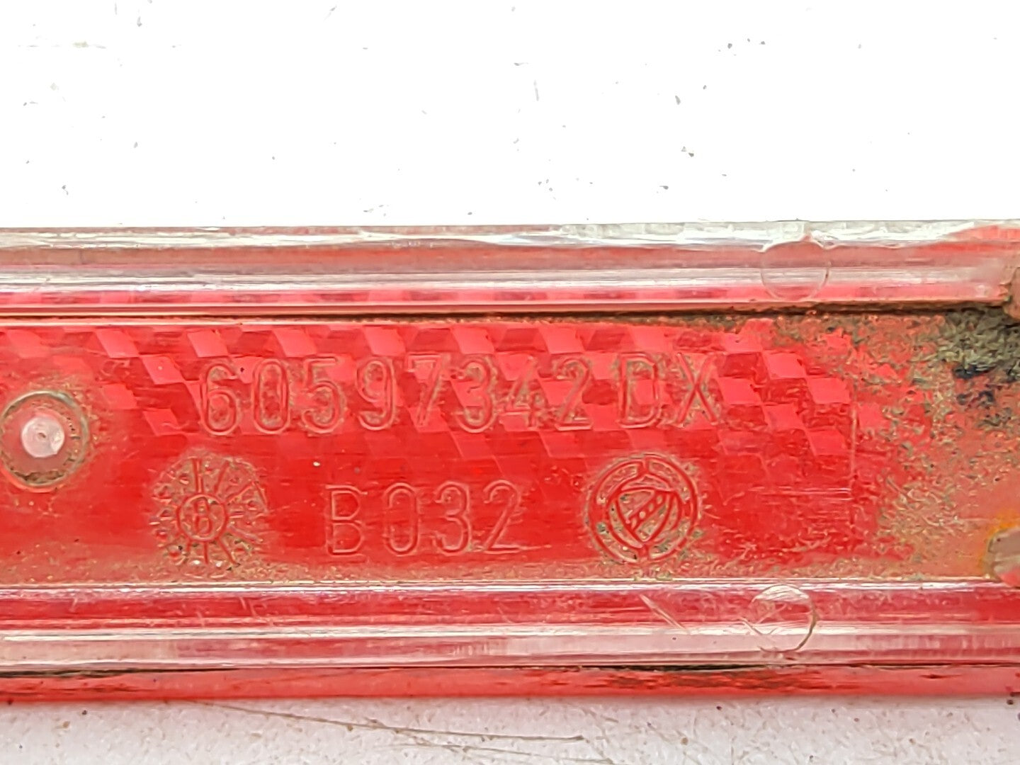 Alfa Romeo 166 2.4JTD PREFL 2002 Rear Right Side Bumper Reflector Light 60597342