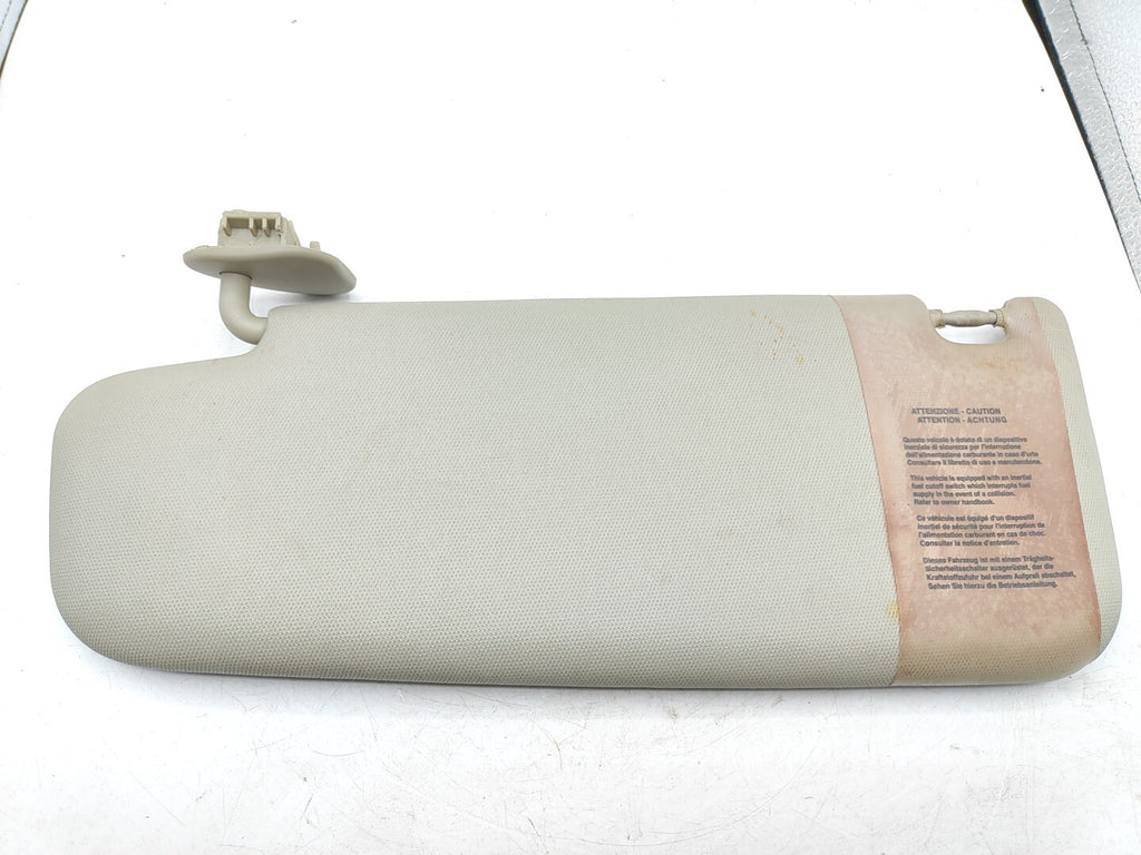 Alfa Romeo 159 2.2JTS 2008 LHD Front Left Side Sun Visor Cover