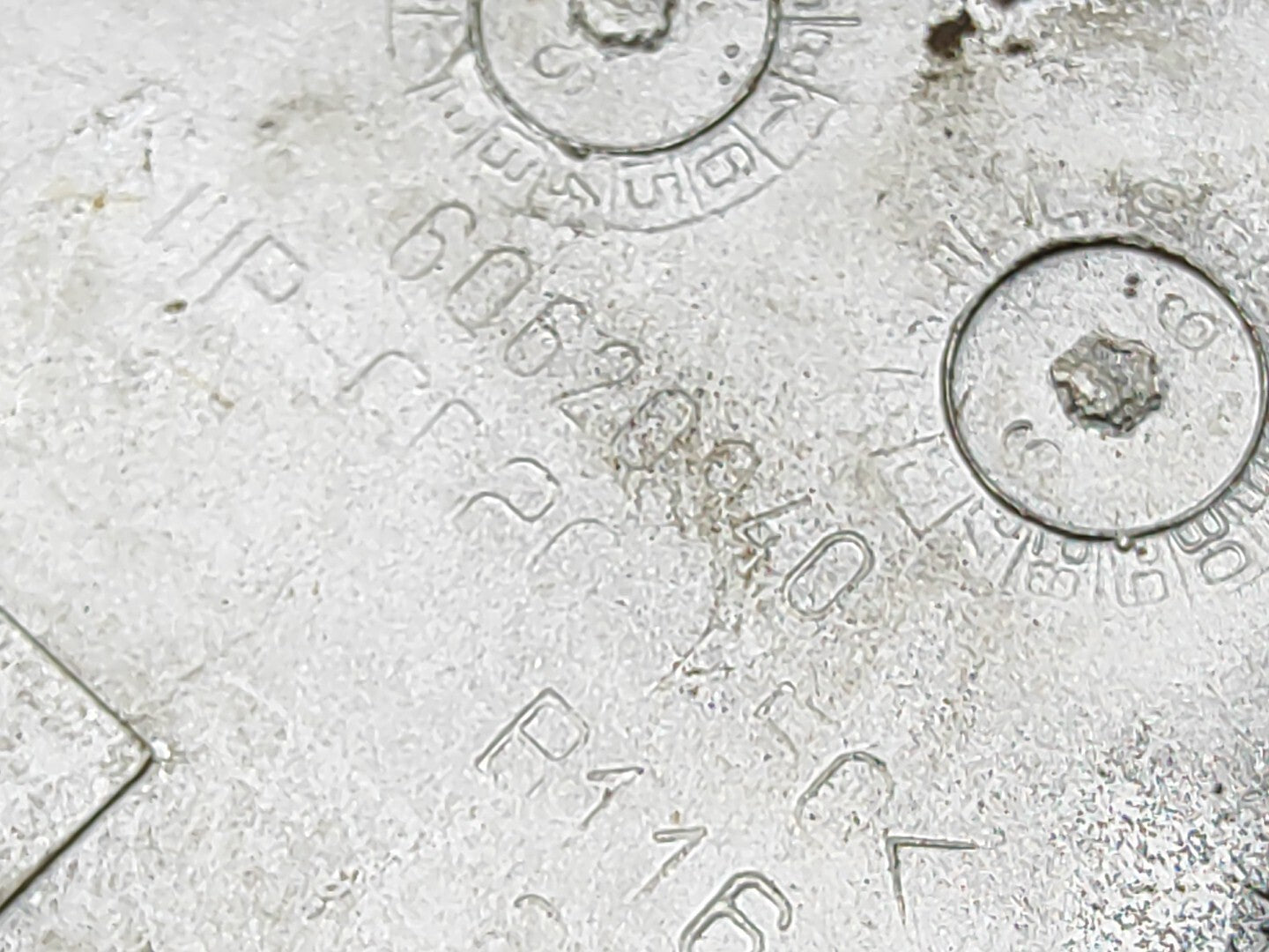 Alfa Romeo 156 2.4 10V 2004 Fuel Flap Cap Cover 60620940 Silver