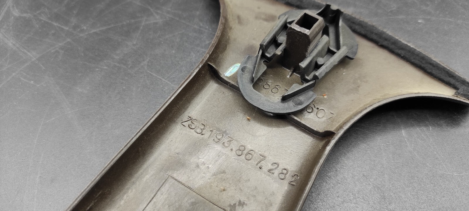 Volkswagen VW Golf Jetta Mk2 1988 Right Side B Pillar Trim 193867282