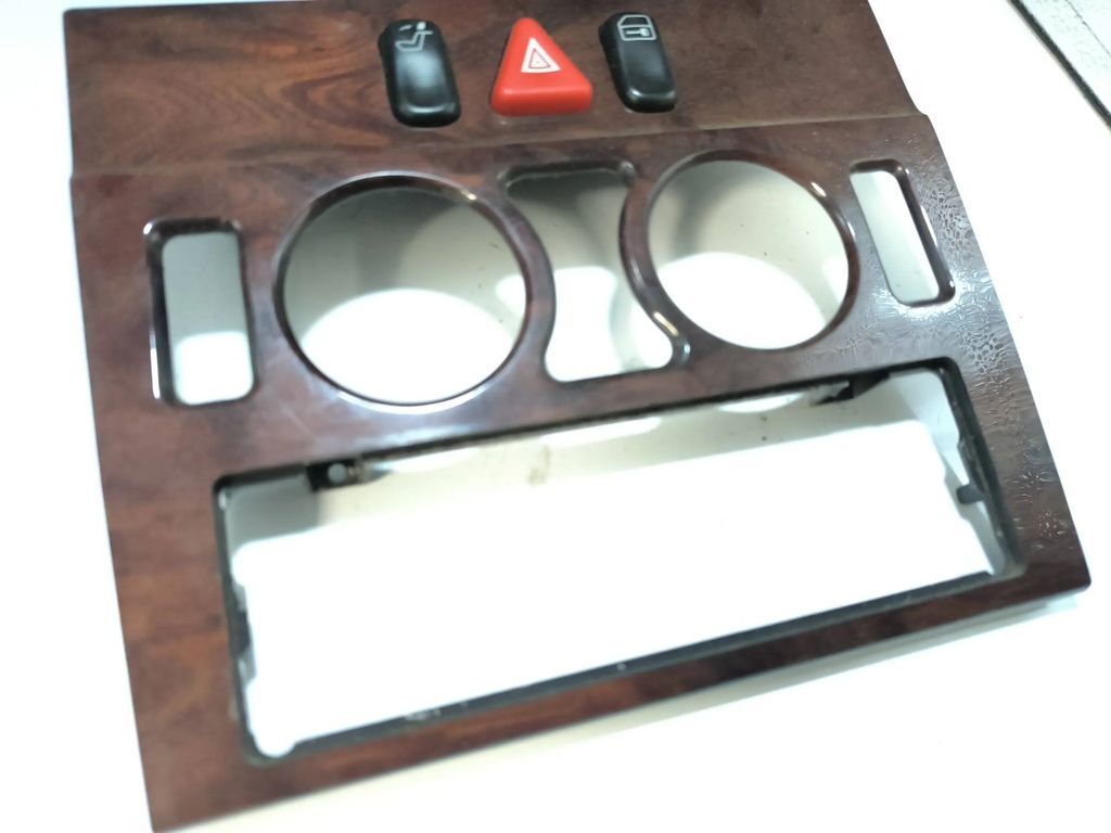 Mercedes-Benz E W210 1996 Wooden Dashboard center trim panel A2106830303 