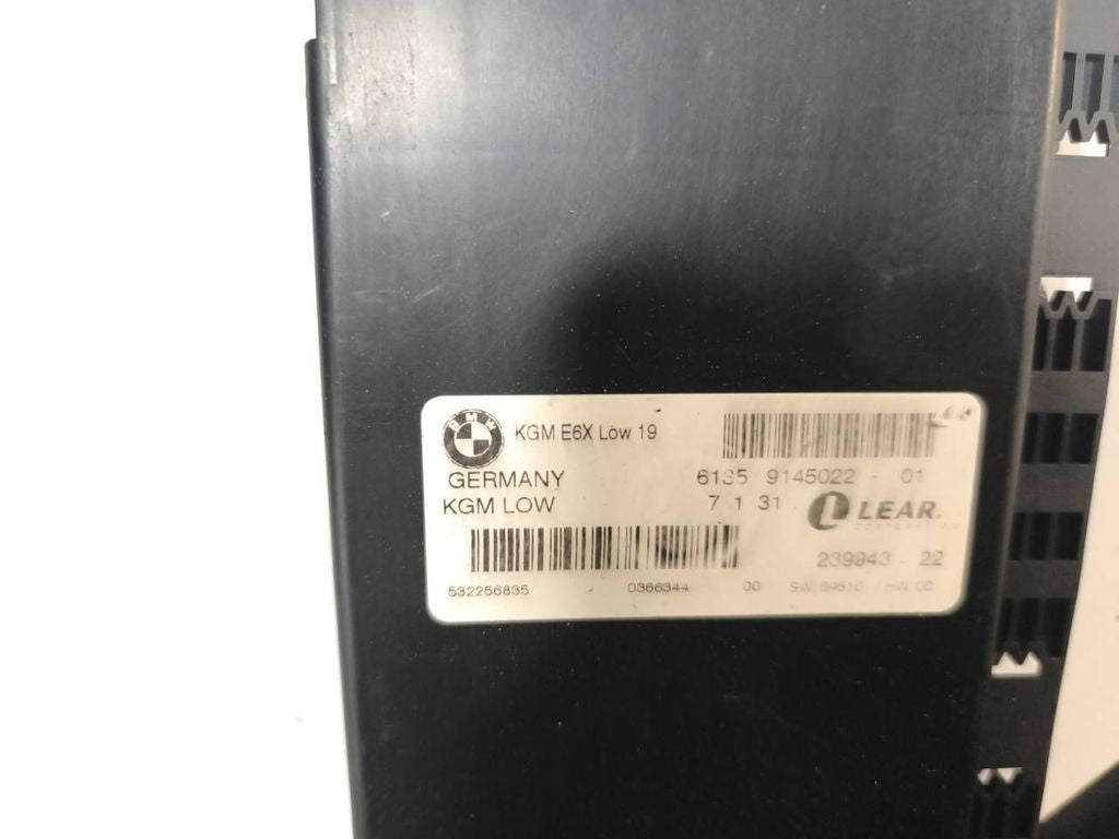 BMW 5 E60 E61 2008 Gateway control module 9145022 
