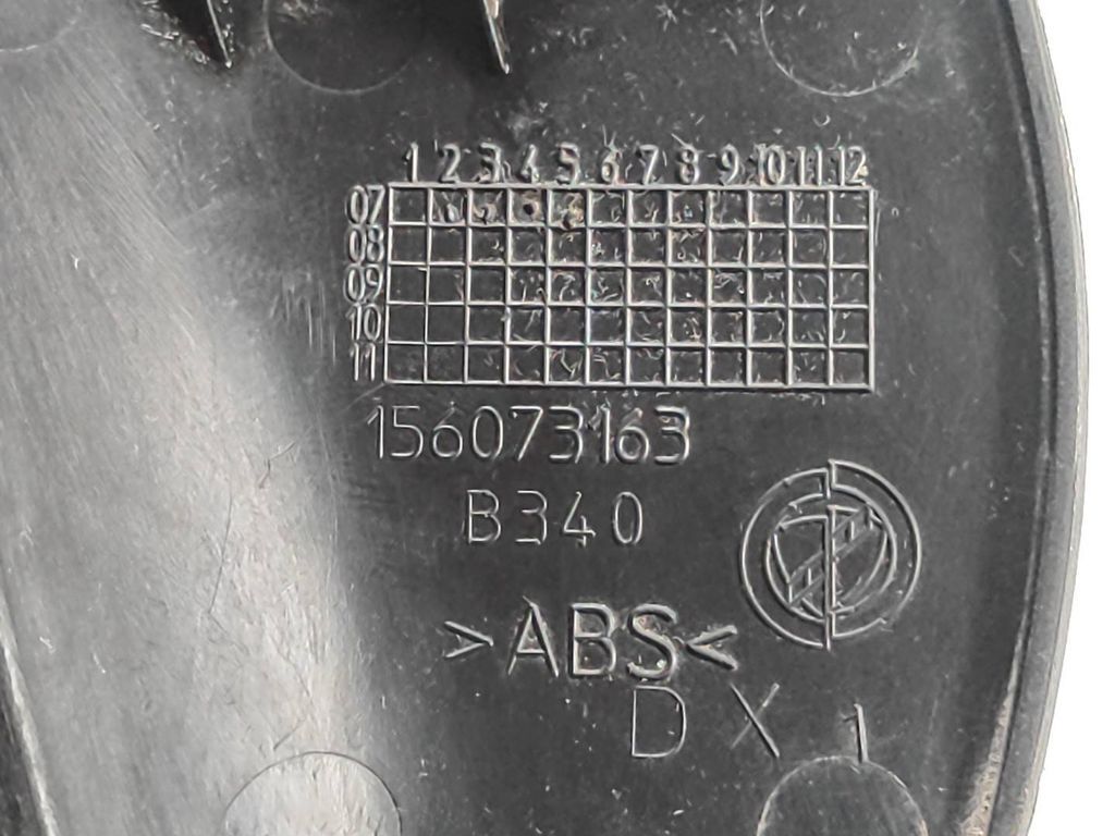 Alfa Romeo 159 2008 rear right door glass trim 156073163 