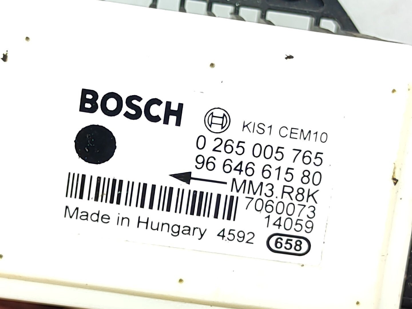 Peugeot 508 2.0HDI 2012 ESP Yaw Rate Sensor 9664661580