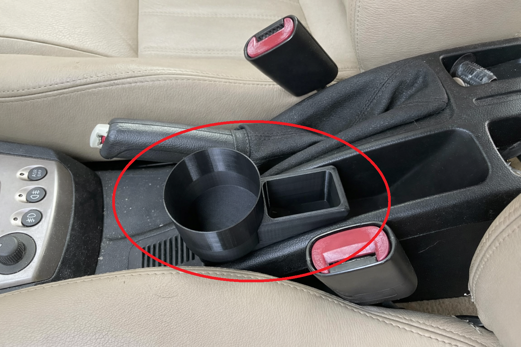 Aftermarket Center Console Cupholder Insert For Alfa Romeo 156 3D Printed