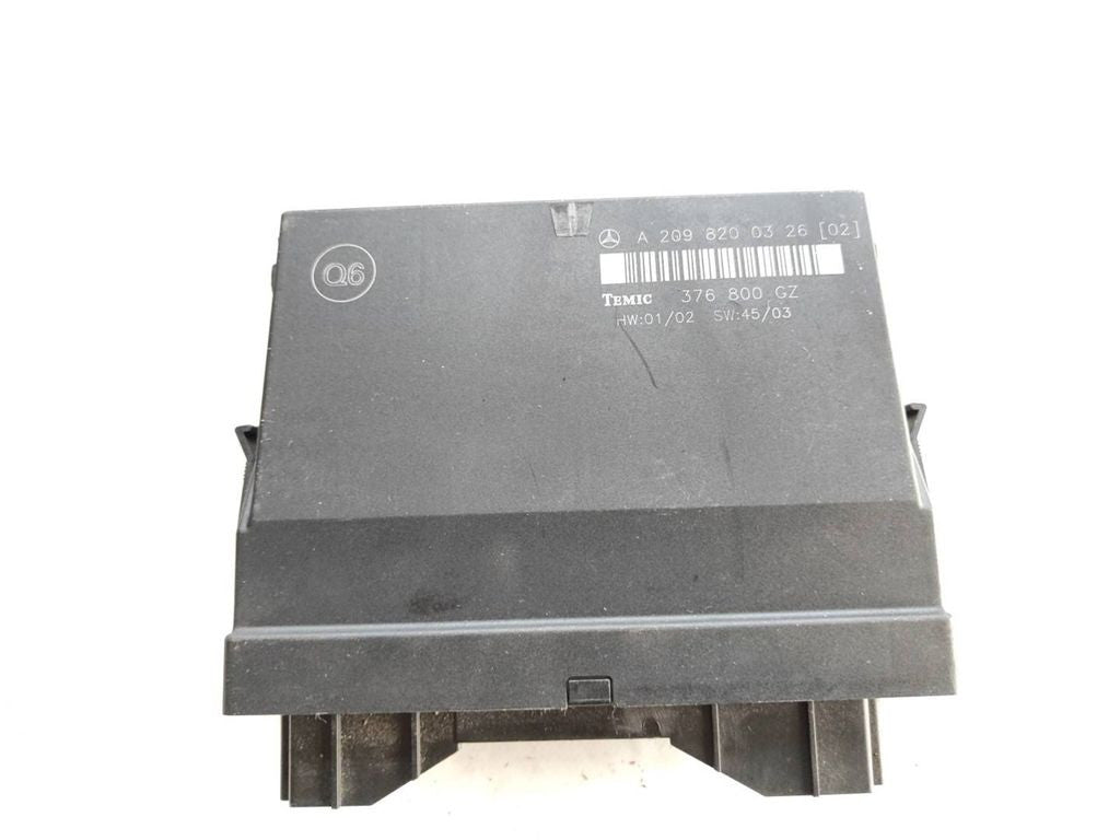 Mercedes-Benz CLK A209 C209 2004 Comfort convenience body module A2098200326