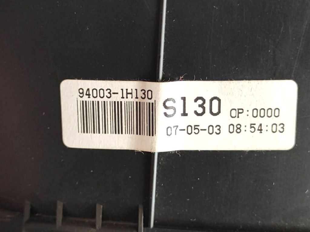KIA Ceed 2009 Diesel speedometer instrument cluster 940031H130 