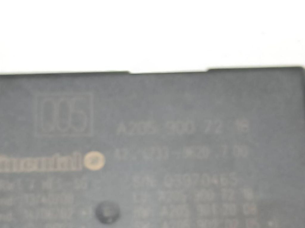 Mercedes-Benz C W205 2014 Tailgate trunk control unit module A2059007218 