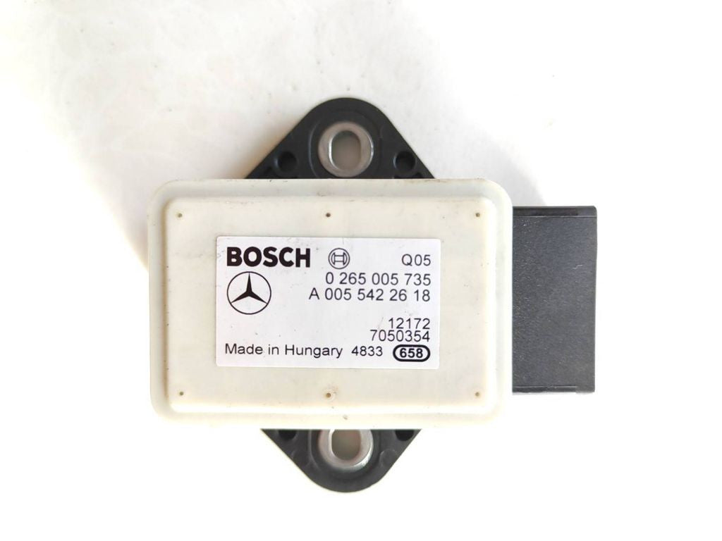 Mercedes-Benz E W212 2011 ESP acceleration yaw rate sensor A005422618 