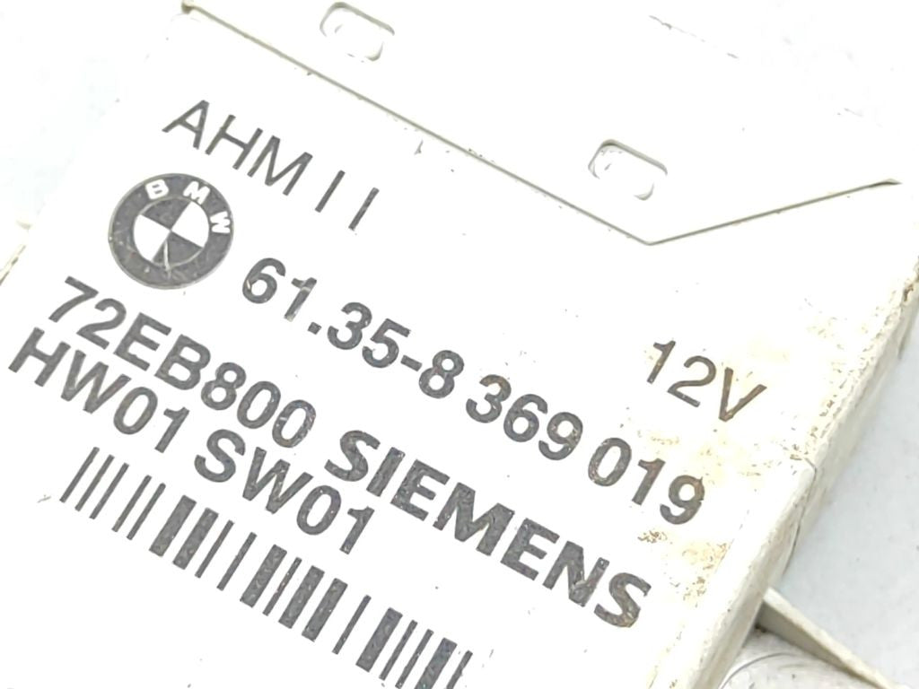 BMW 520 E39 1999 Tow bar trailer hitch control unit module 8369019 