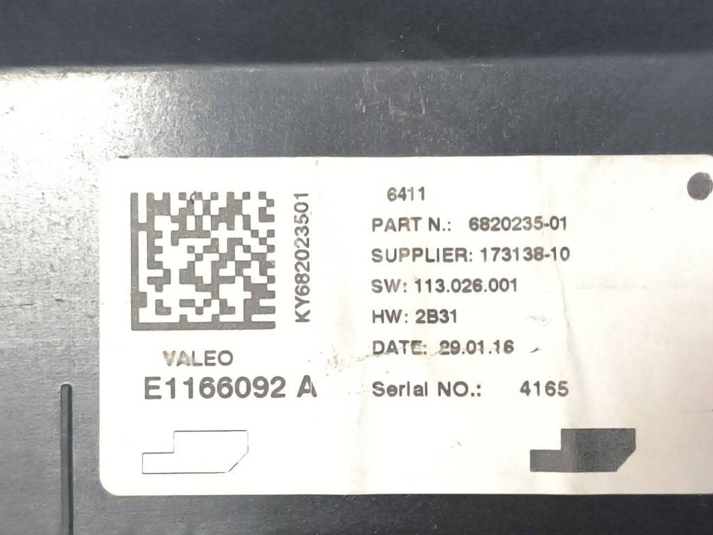 BMW 4 F32 F33 2016 Climate control unit module 6820235 