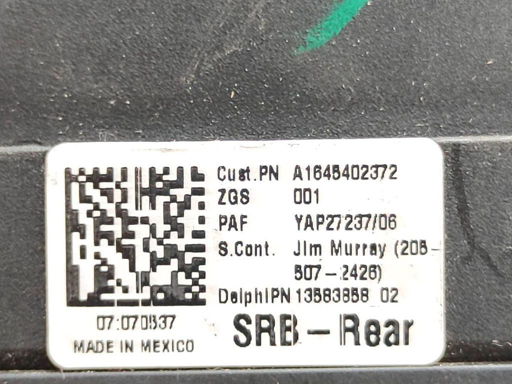 Mercedes-Benz ML W164 2005 Fuse box module A1645402372 