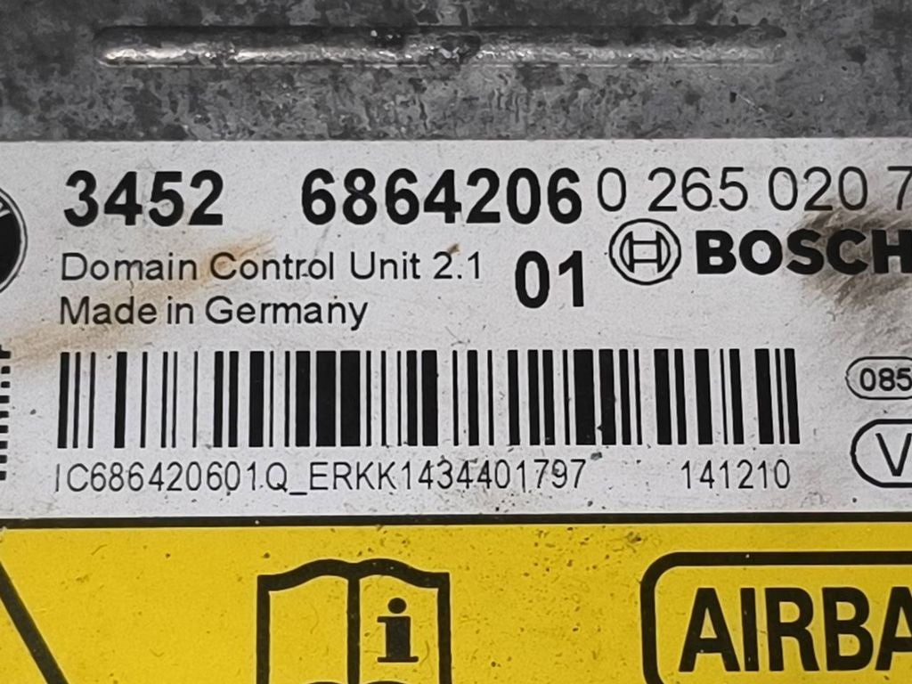 BMW 1 F20 F21 2019 Control unit module 0265020740 