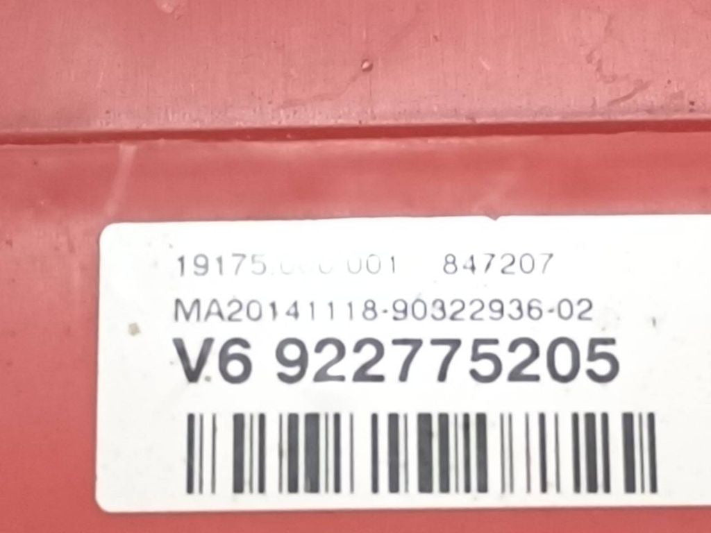 BMW 3 F30 F35 F31 2015 Positive wiring loom 922775205 