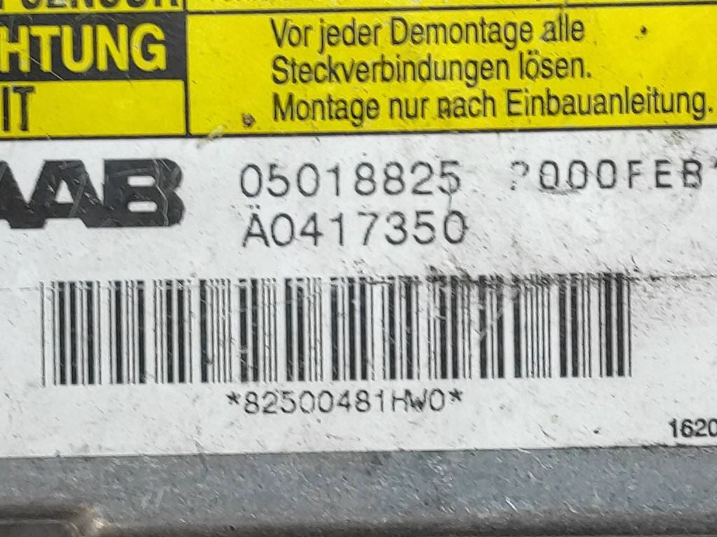 Saab 9-5 2.0T 110kW Petrol 2000 Control unit module 05018825 