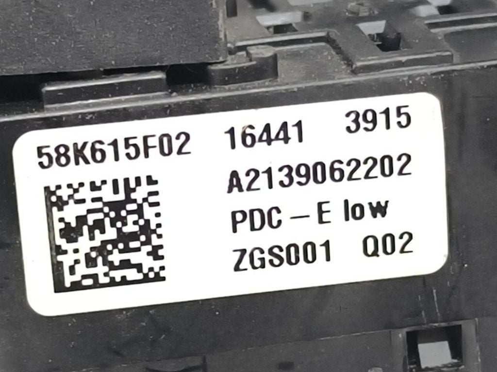 Mercedes-Benz E W213 2017 Fuse module A2139062202 