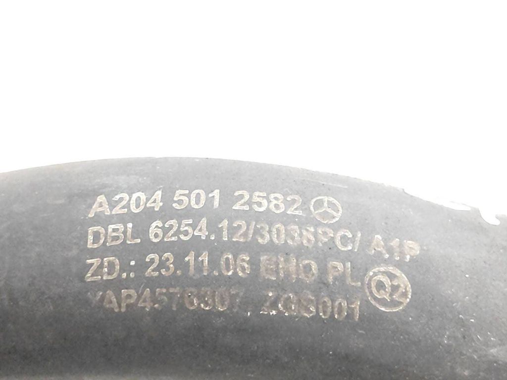 Mercedes-Benz E W212 2011 Petrol engine water coolant pipe hose A2045012582