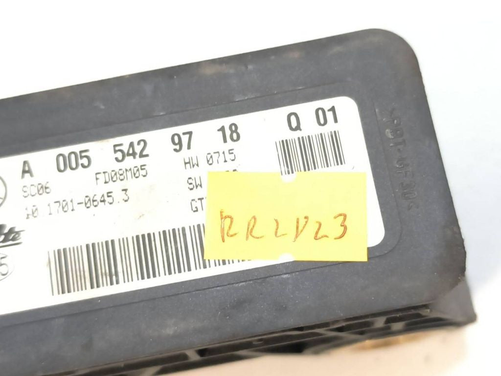 Mercedes-Benz CLC CL203 2009 ESP acceleration yaw rate sensor A0055429718