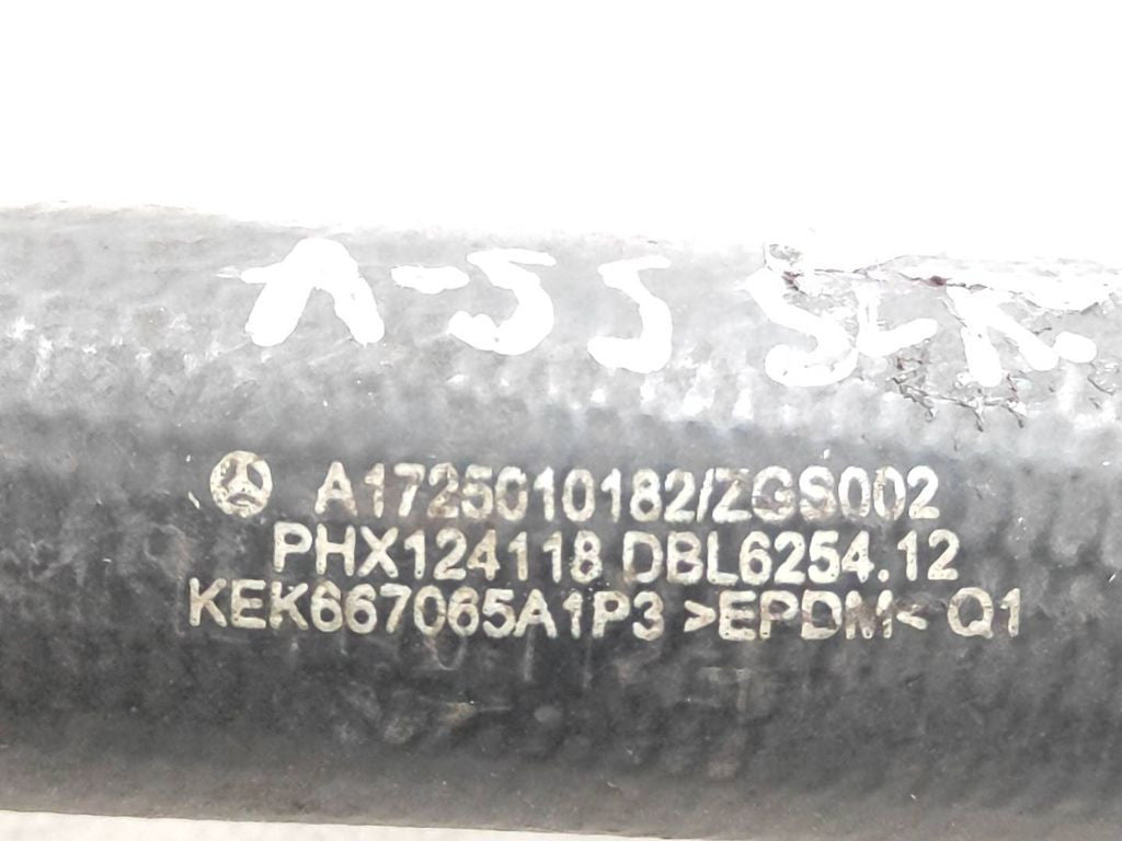 Mercedes-Benz C W204 2012 Petrol engine water coolant pipe hose A1725010182