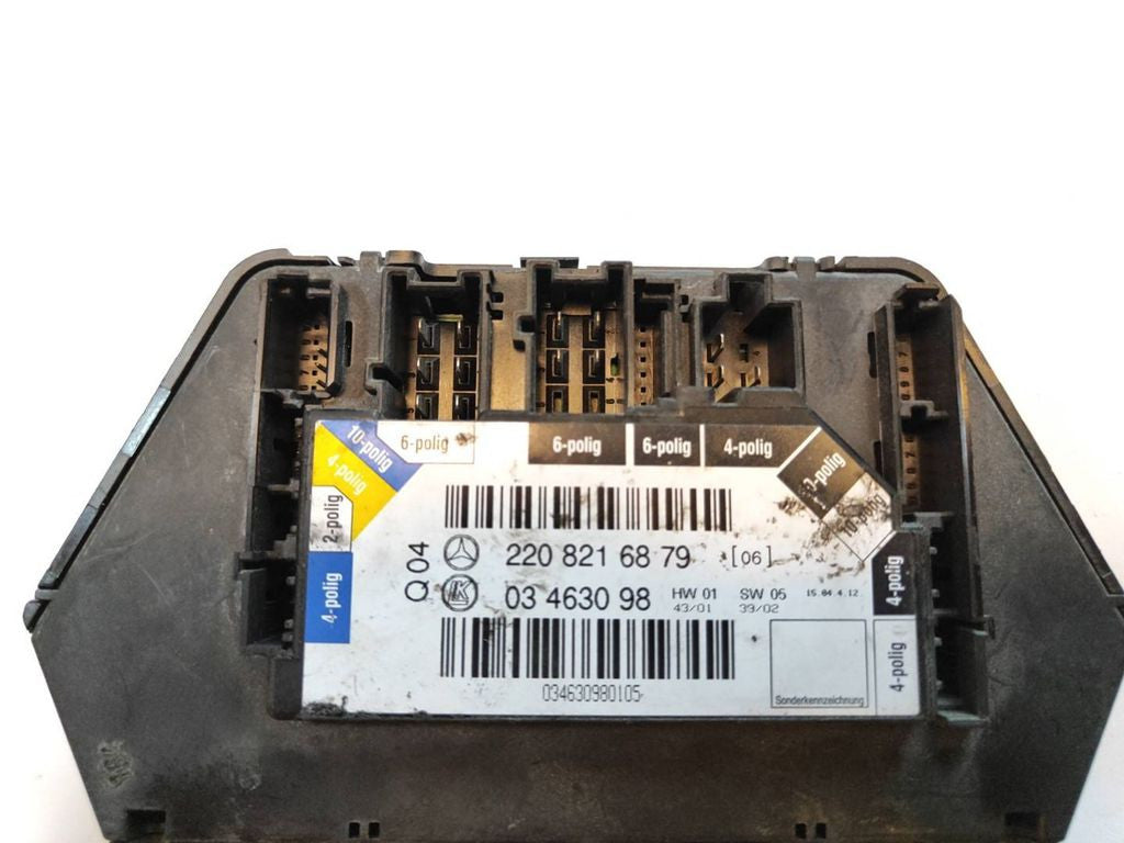 Mercedes-Benz S W220 2001 door control unit module 2208216879 