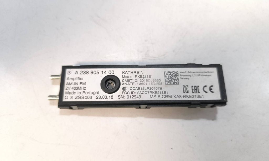 Mercedes-Benz E W238 2017 Aerial antenna amplifier A2389051400 