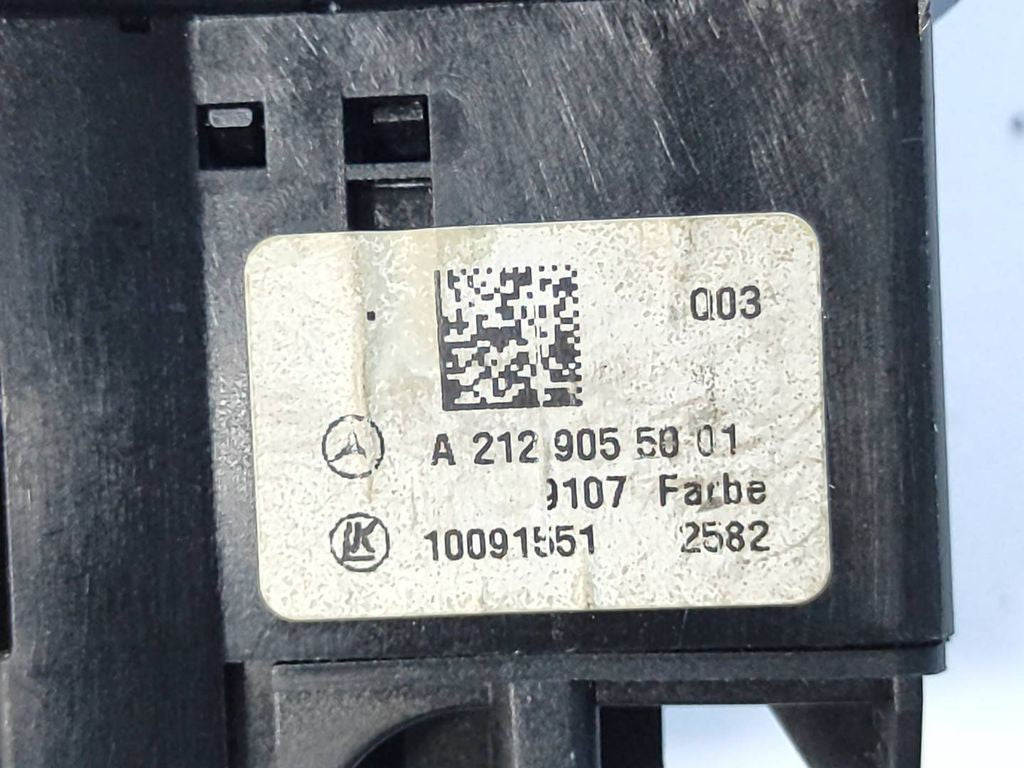Mercedes-Benz E W212 2011 Light switch A2129055001 