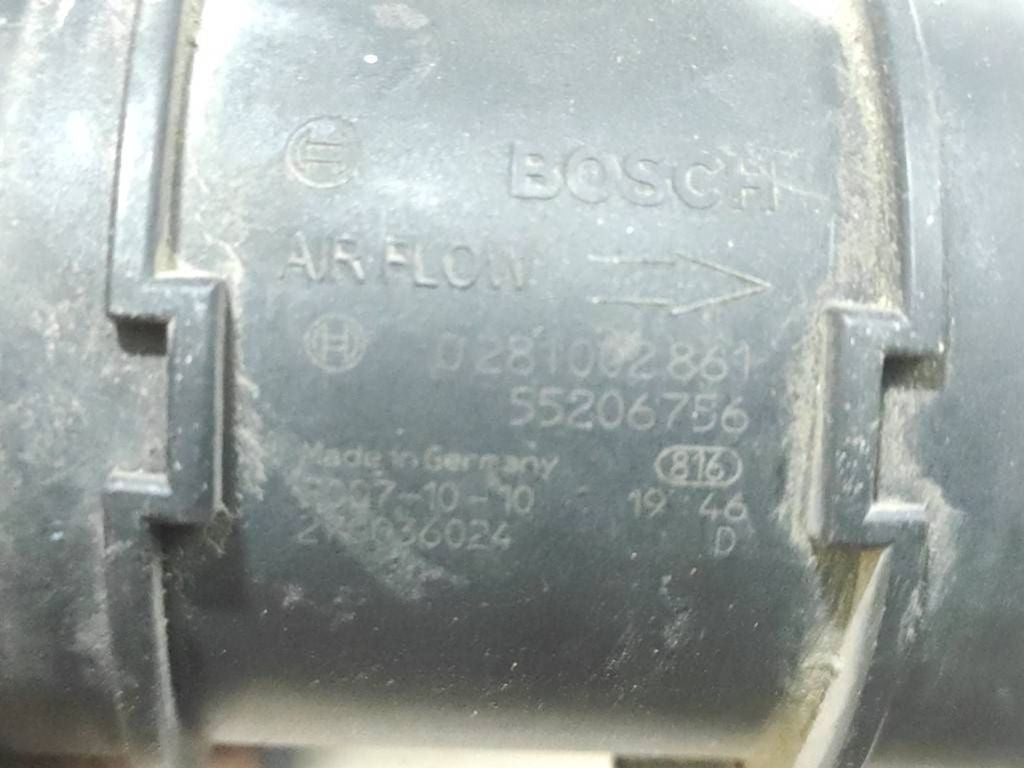 Fiat Doblo 2009 Diesel MAF mass air flow meter sensor 55206756 