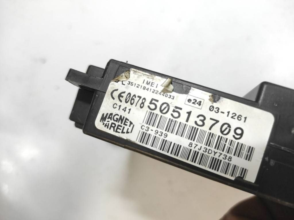 Alfa Romeo 159 2007 Blue Me control unit module 50513709 