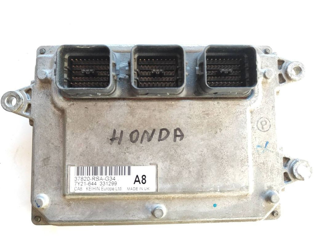 Honda Civic 2008 Engine control unit module ECU 37820RSAG34 