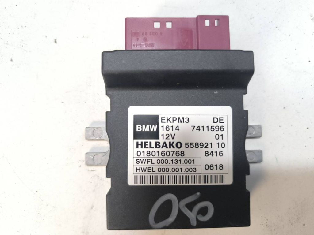 BMW X5 F15 2016 Fuel injection pump control unit module 7411596 
