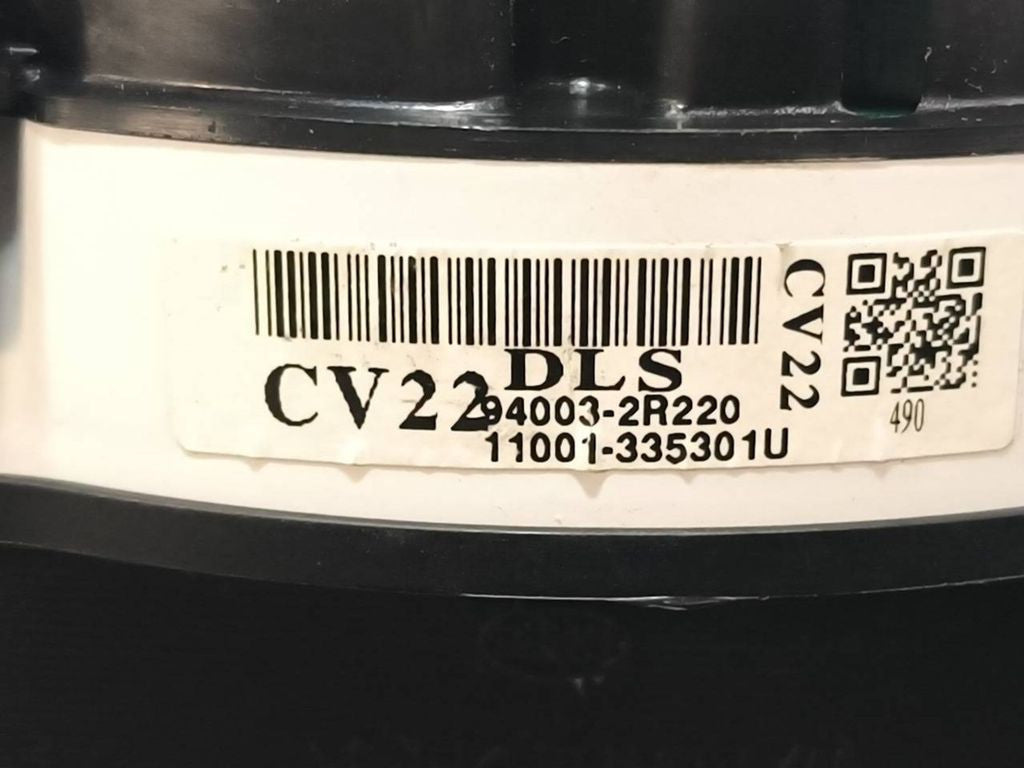 Hyundai i30 2009 Diesel speedometer instrument cluster 940032R220 