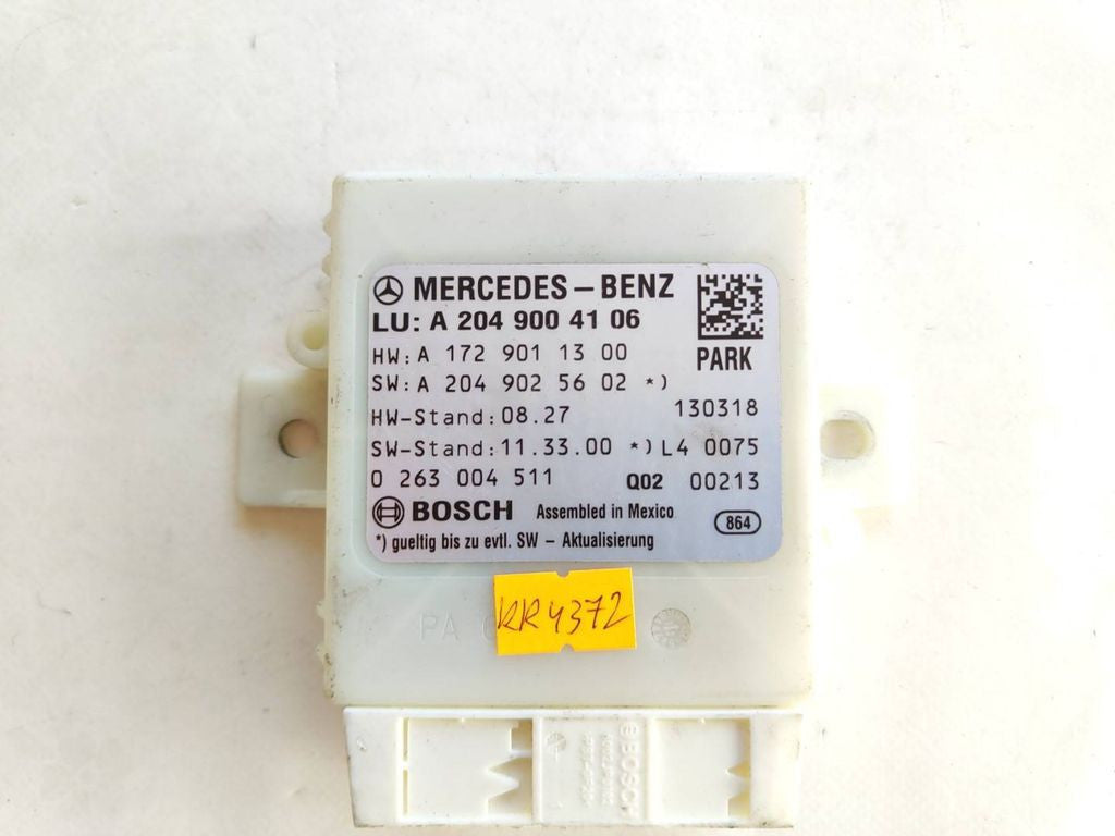Mercedes-Benz C W204 2013 Parking PDC control unit module A2049004106 