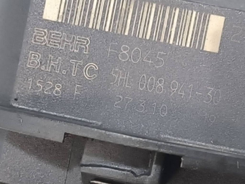 Mercedes-Benz C W204 2009 Heater regulator blower fan resistor 5HL00894130