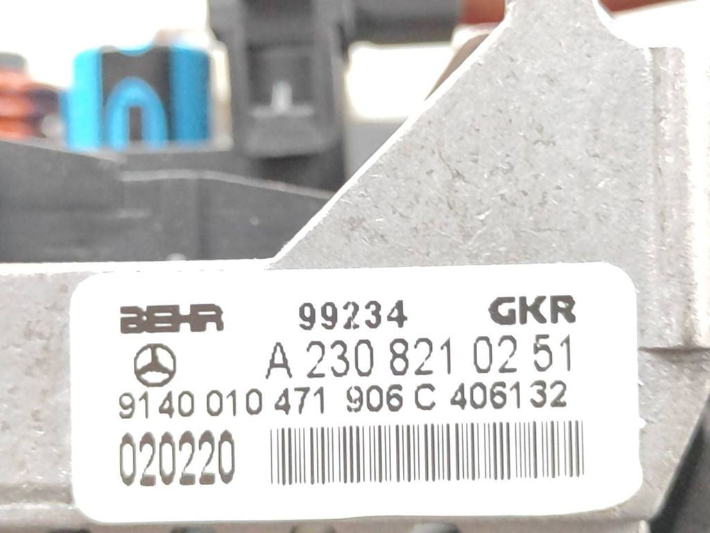 Mercedes-Benz E W211 2003 Heater blower fan motor A2308210251 