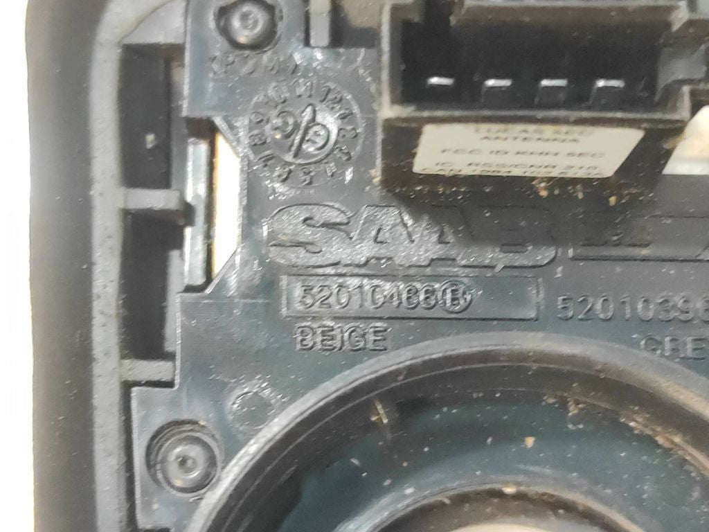 Saab 9-5 2.0T 110kW Petrol 2000 Immobiliser immo reader aerial 52010396 